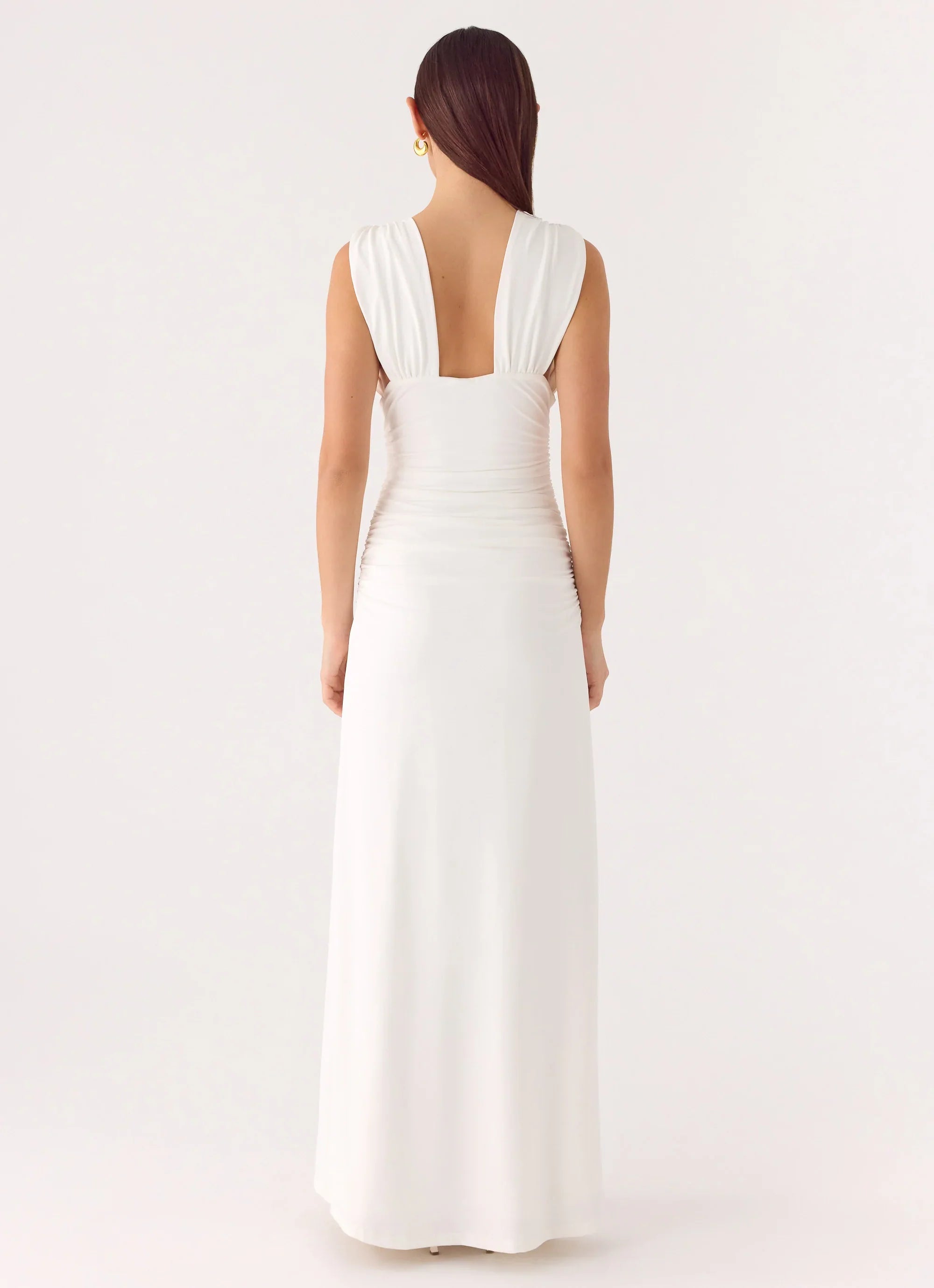 Options Maxi Dress White