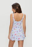 Siren Floral Mini Dress Fresh Florals