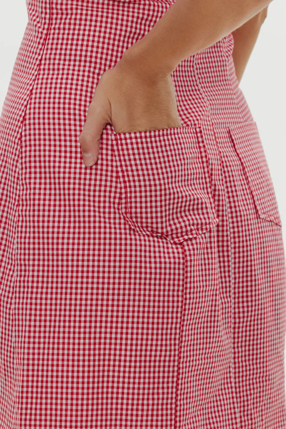 Poppy Strapless Cotton Mini Dress Picnic Basket