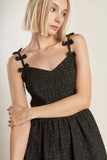COVETED SWEETNESS BOW DETAIL MINI DRESS