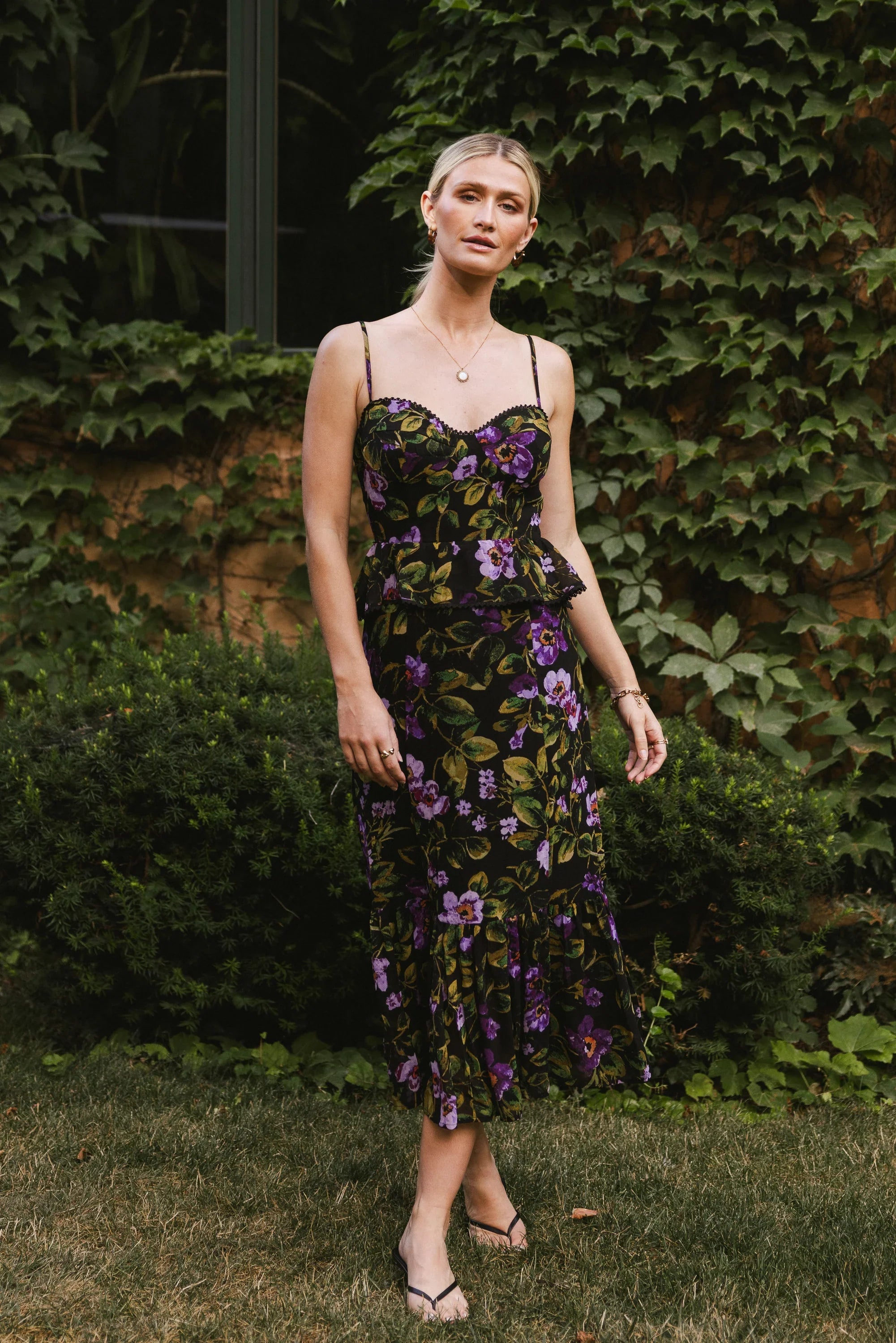 Rory Floral Midi Dress