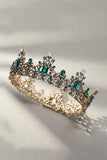 Baroque Colorful Crystal Crown