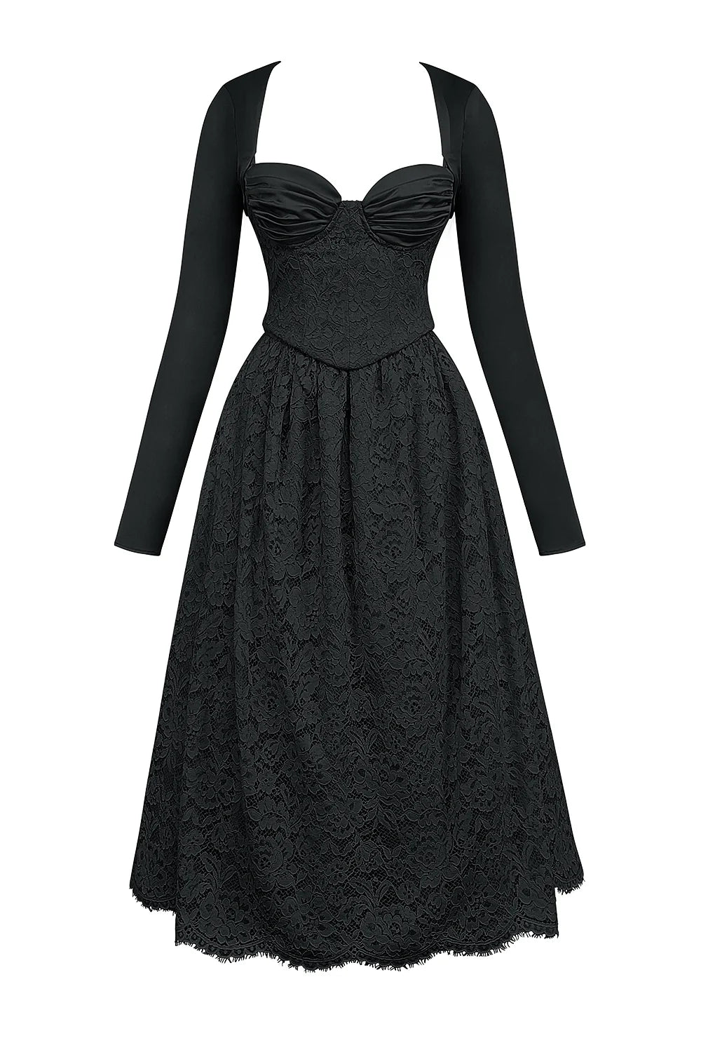 black lace corset skirt and bolero sale