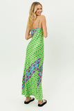 Isabel Satin Floral Dress Versailles