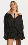 Lioness Elements Mini Dress In Noir