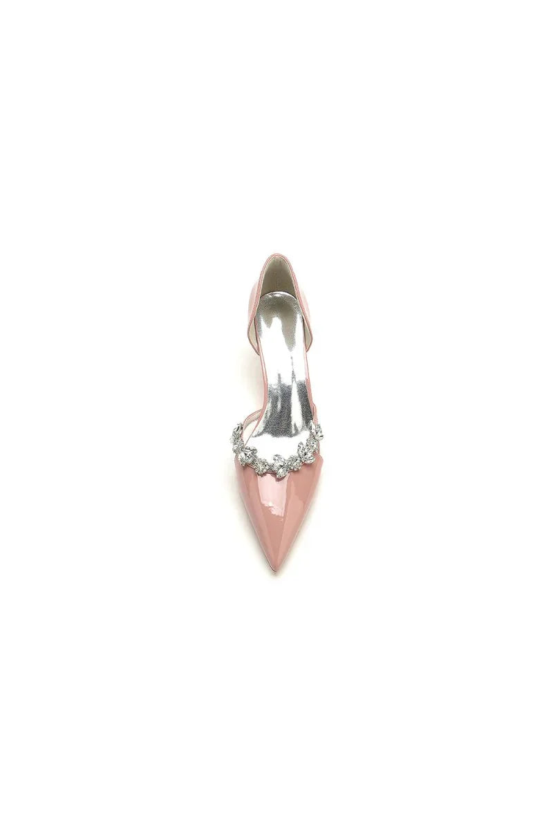 Glitter Crystal Rhinestone Wedding Shoes