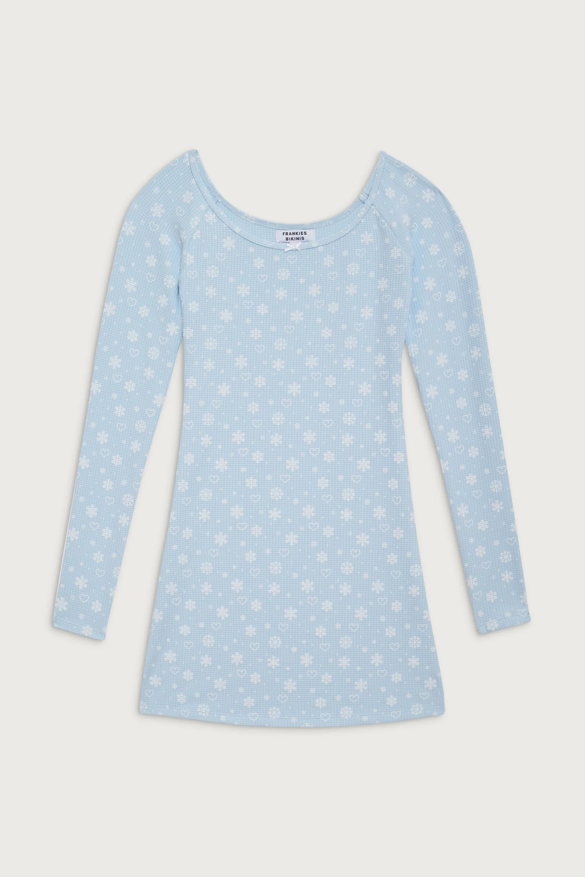 Lumi Waffle Mini Dress Flurries