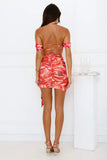 Vividly Iconic Off Shoulder Mesh Maxi Dress Pink