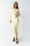 Brenna Striped Cardigan in Yellow