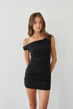 Saphira Ruched Bodycon Mini Dress