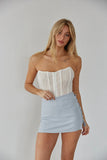 Beck Button Mini Skort