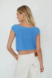 Bettina Front Tie Knit Top