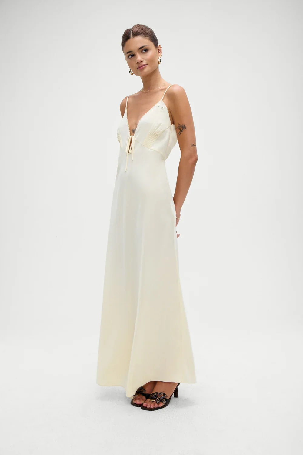 Beauty Maxi Dress Macadamia