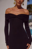 AIRILIE MIDI DRESS BLACK