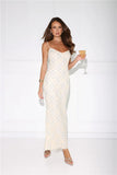 Shes Always Right Lace Maxi Dress Yellow