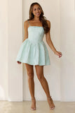 Through The Vines Mini Dress Sage
