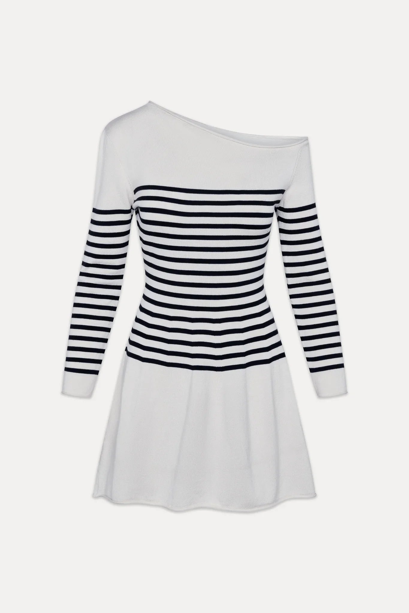 Boardwalk Off Shoulder Mini Dress Ivory