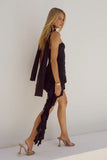 ALBA MINI DRESS BLACK