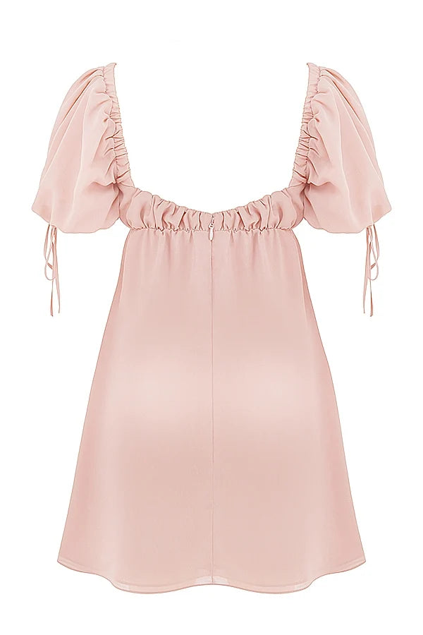 pink quartz mini dress sale
