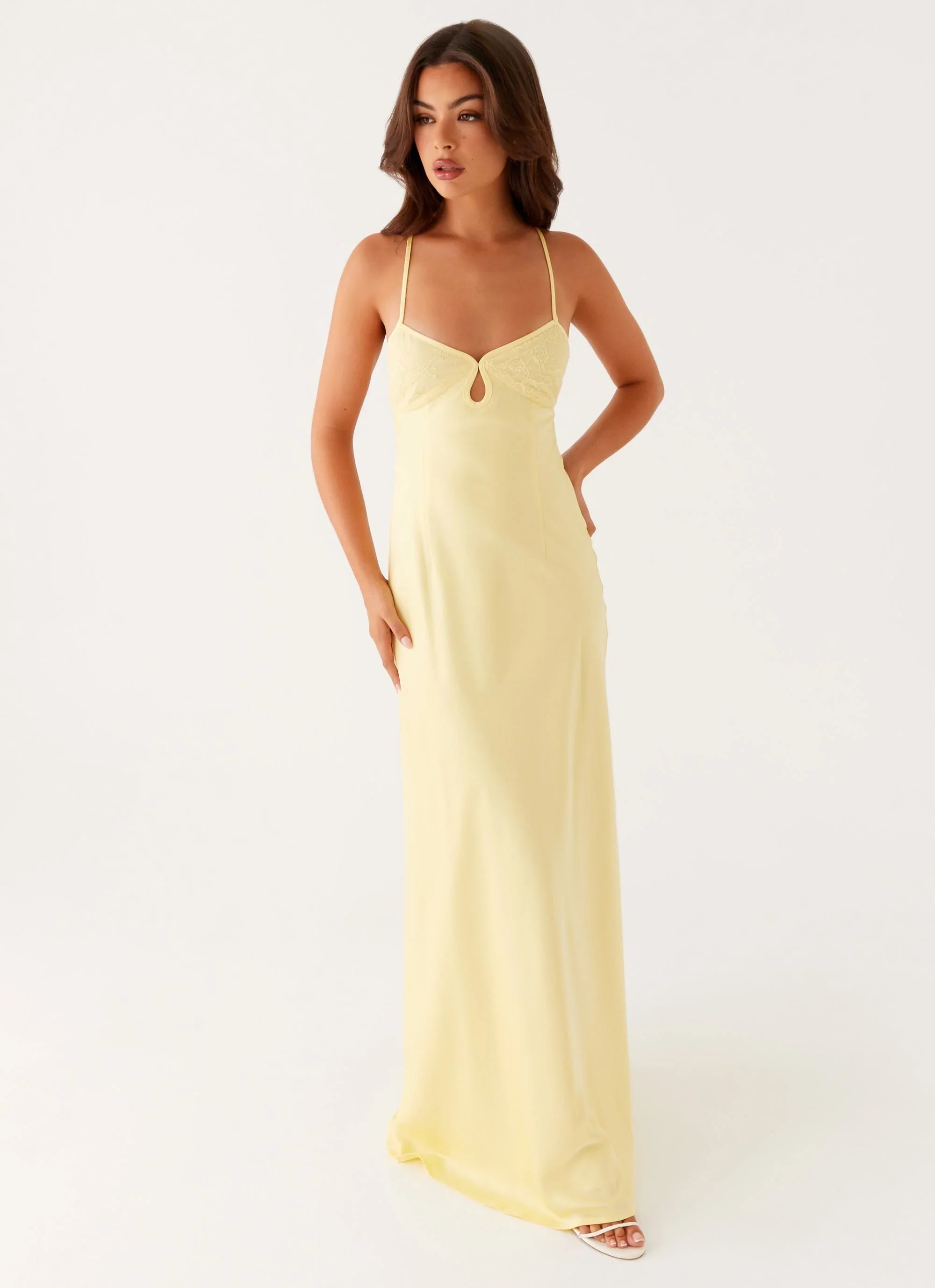 Joanie Maxi Dress Yellow
