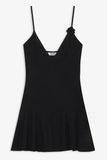 Houston Cable Cloud Knit Dress Black