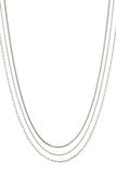 LUV AJ Chandon Multi Chain Charm Necklace