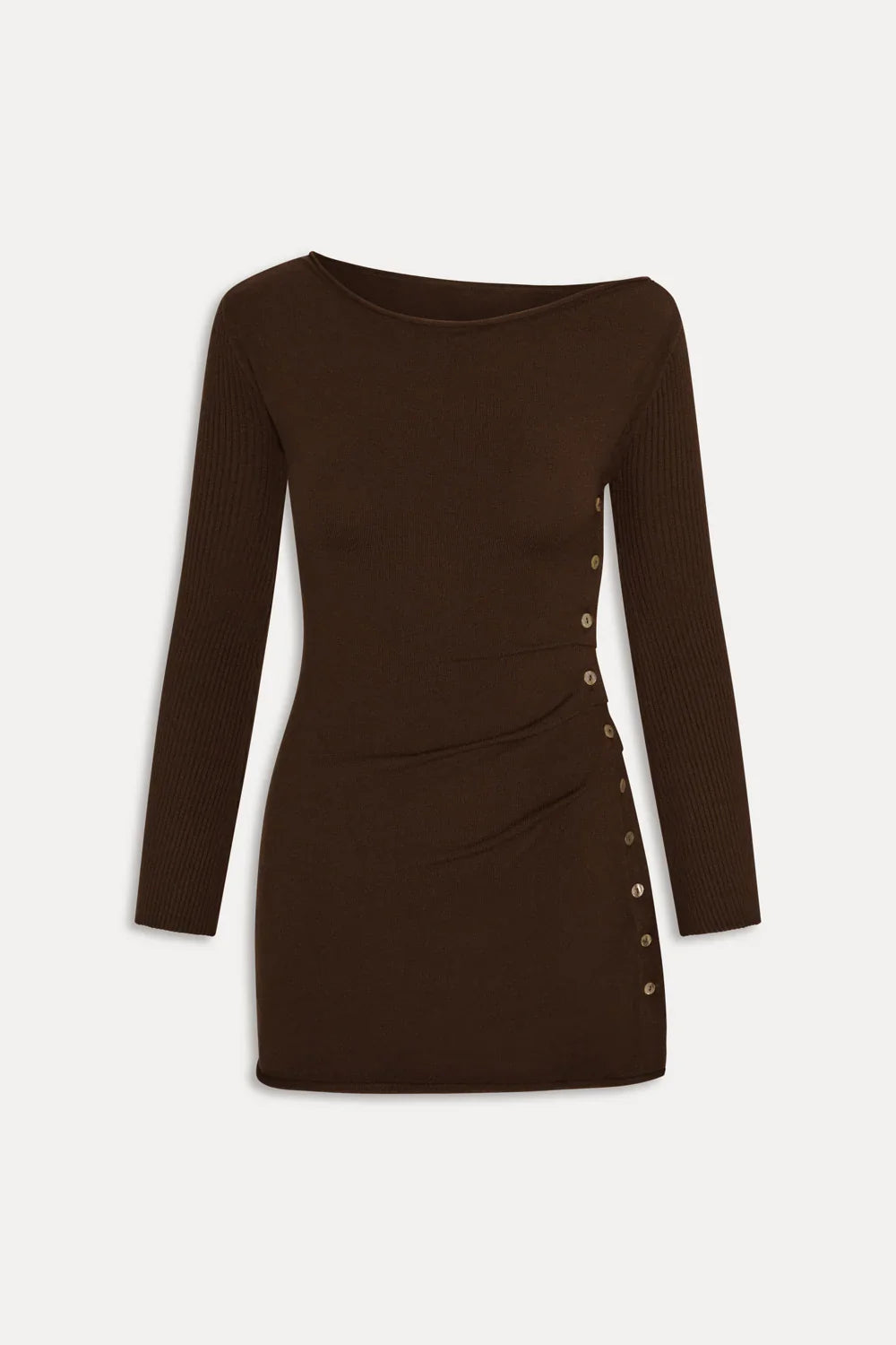 Elsa Off The Shoulder Mini Dress Amber