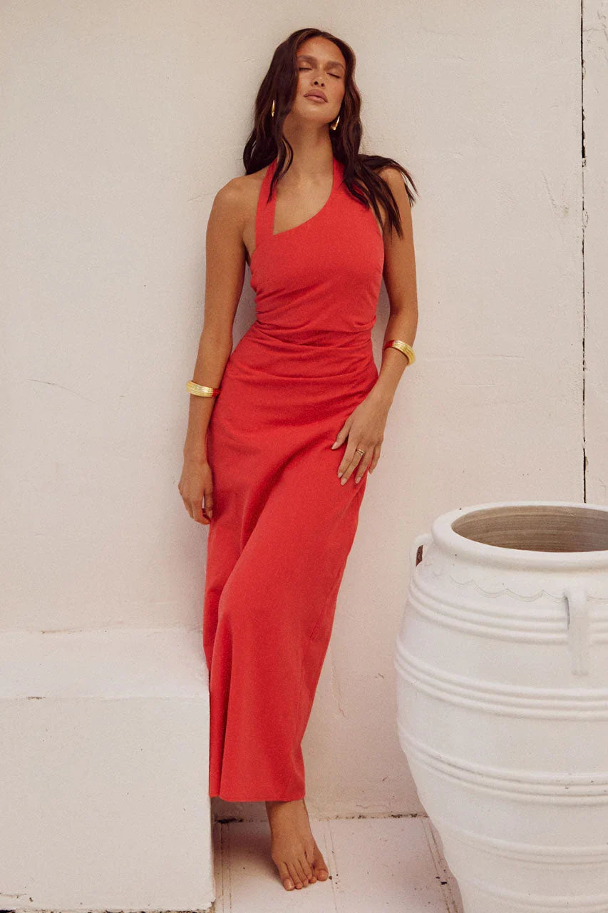 SAPHIRA LONG MIDI DRESS JAFFA