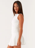 Kelda Mini Dress White