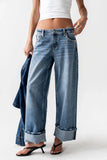 Rika Studded Wide Leg Jeans