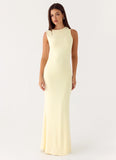 Reece Maxi Dress Yellow