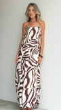 Alivia Maxi Dress Luna Mocha