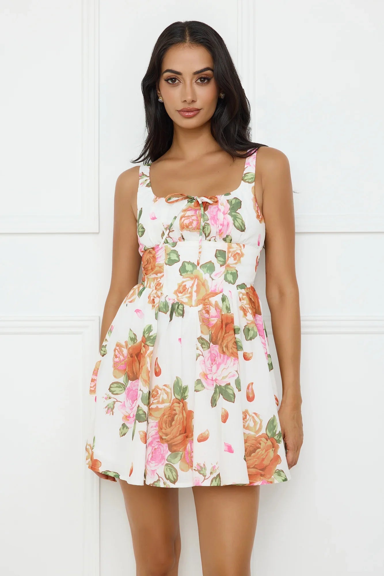 Vibrant Vibes Mini Dress Floral