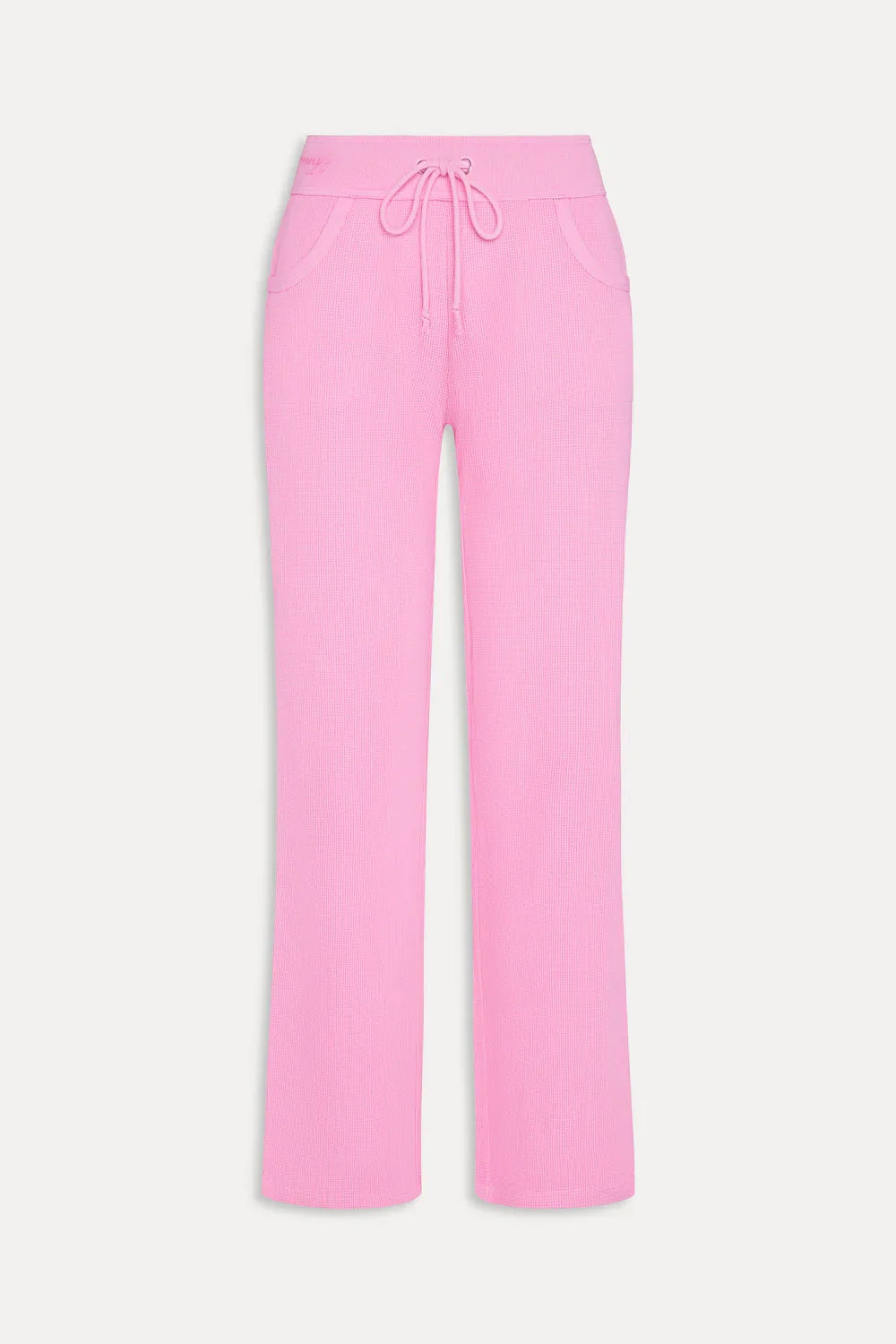 Emma Thermal Low Rise Pants Blush