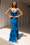 Namari Ruffle Mermaid Maxi Dress