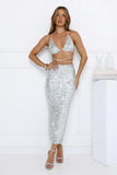 You Amaze Midi Skirt Sherbet