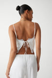 Snuggle Satin Camisole White