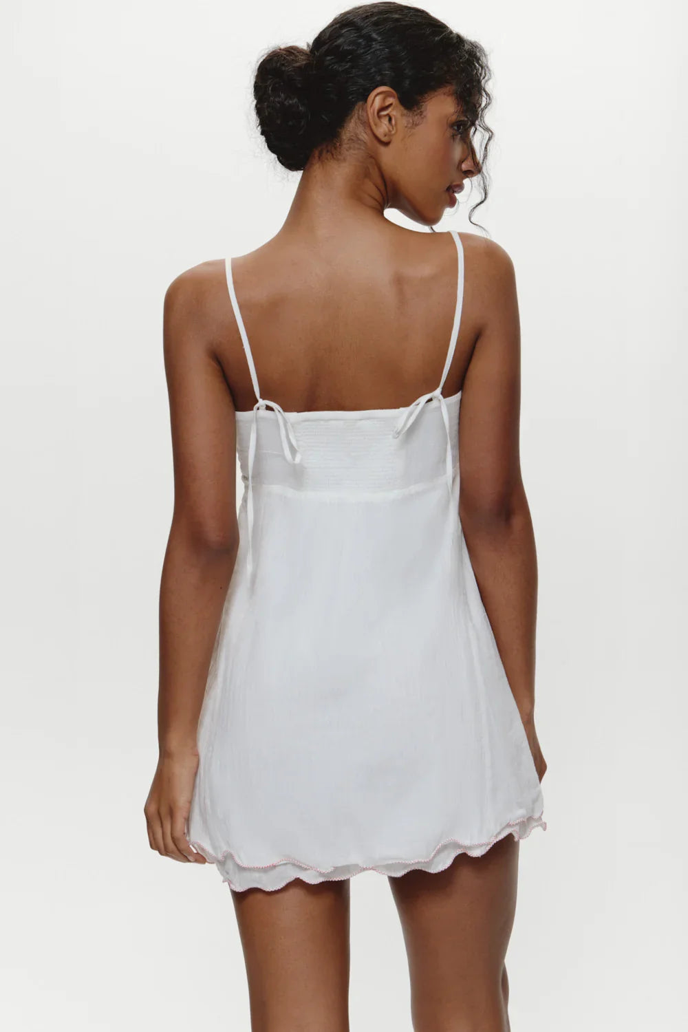 Imani Cotton Mini Dress Sweet Bloom