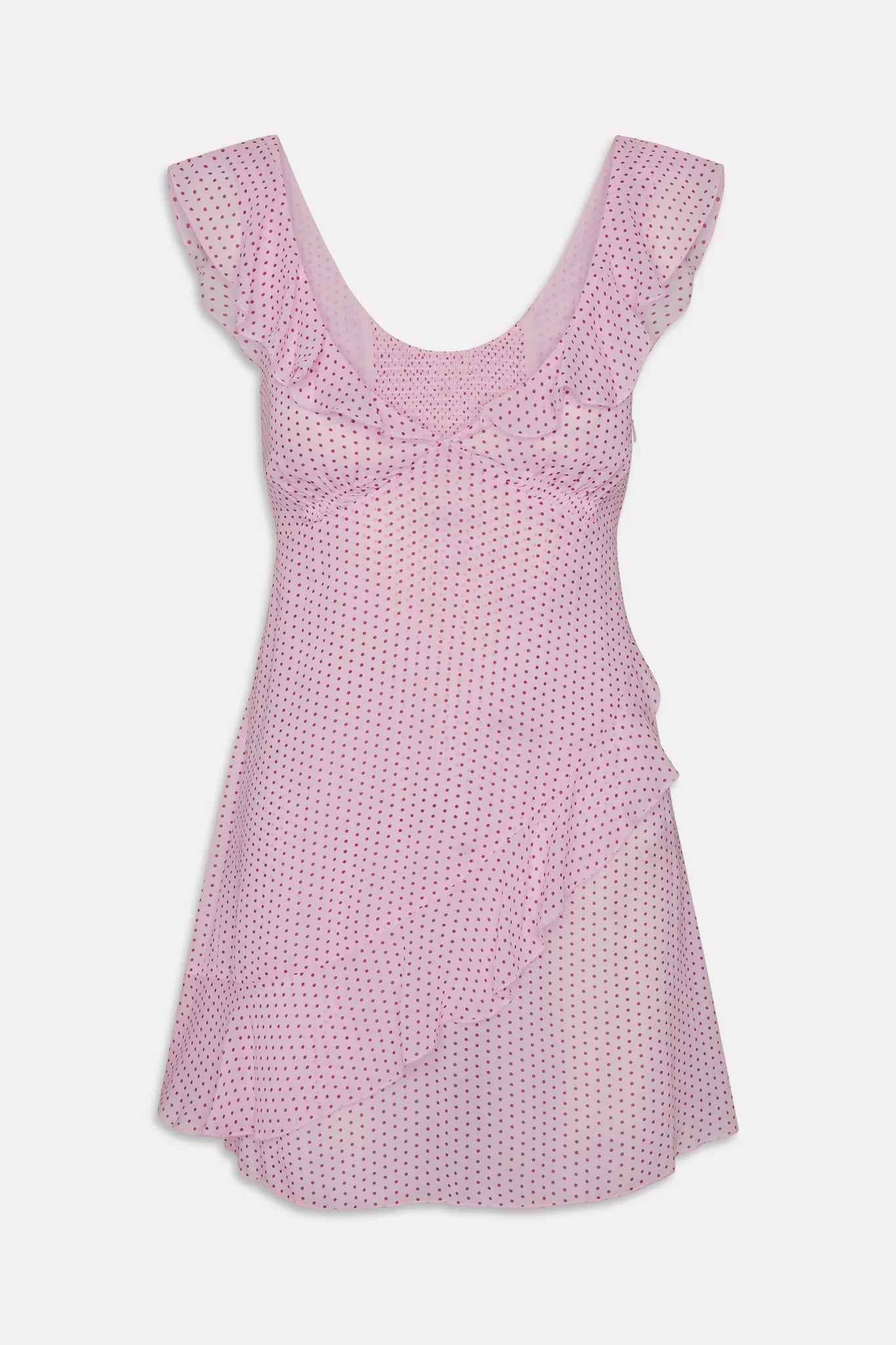 Be Mine Chiffon Mini Dress Love Drop