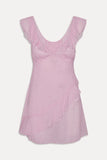 Be Mine Chiffon Mini Dress Love Drop