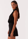 Camera Shy Mini Dress Black