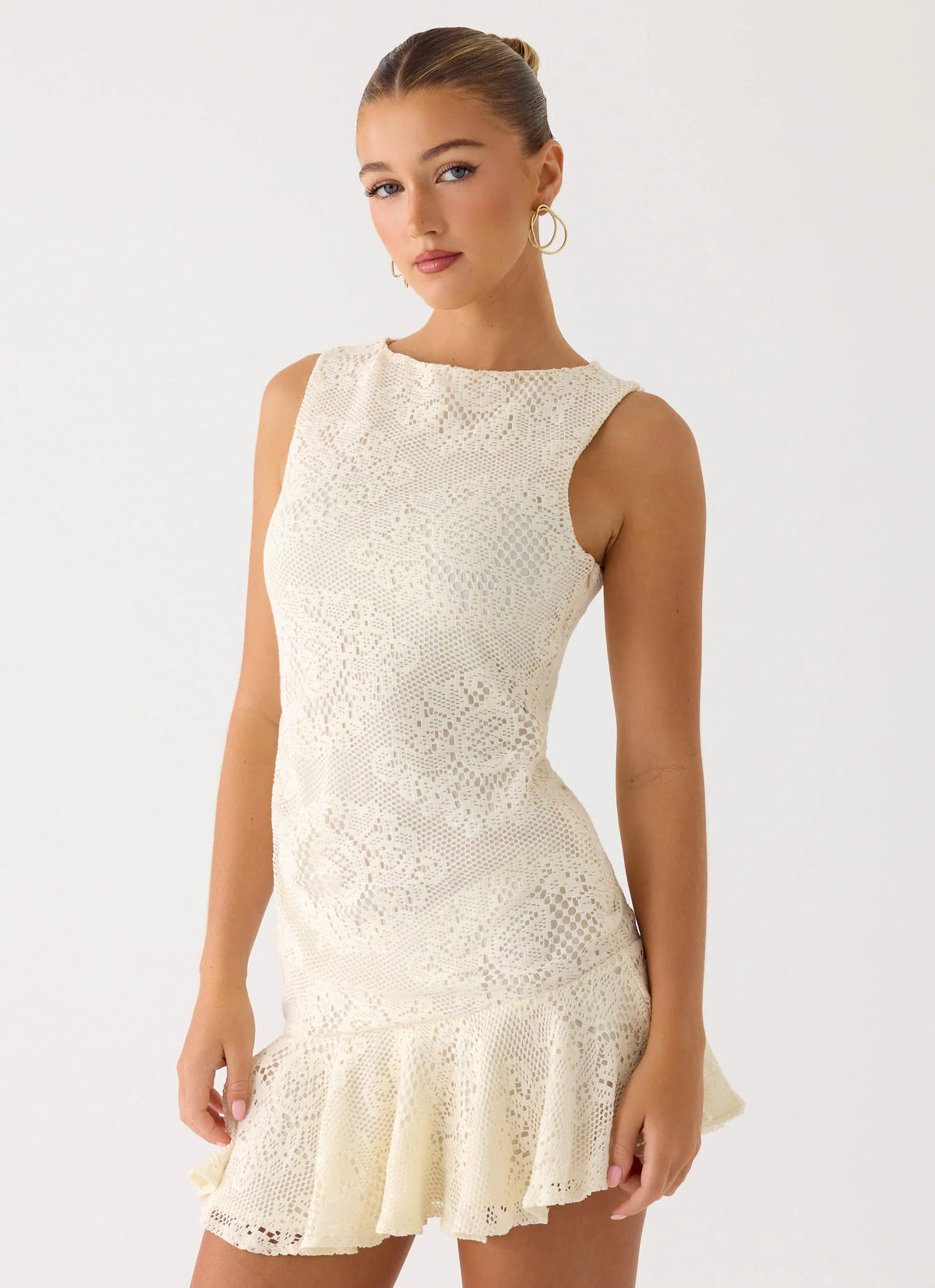 Adoria Mini Dress Ivory