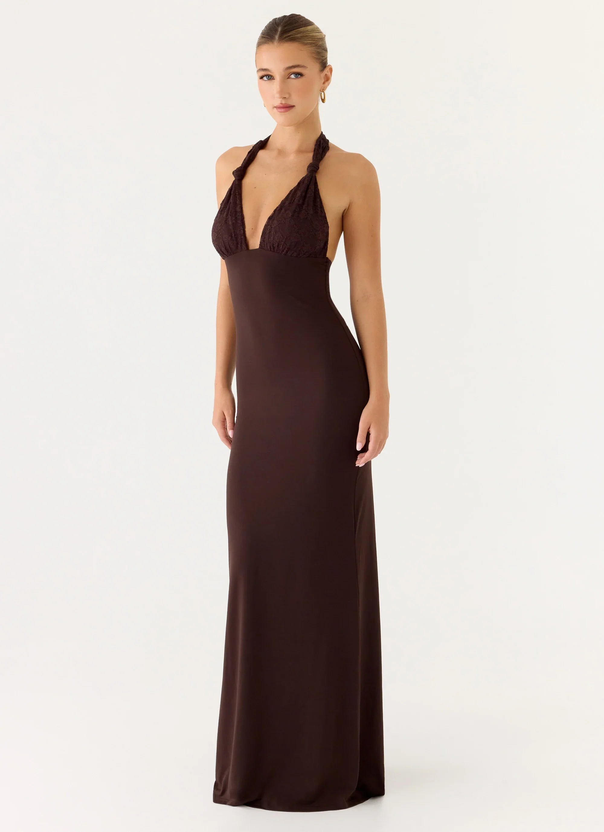 All I Need Maxi Dress Chocolate