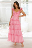 Shining Sunbeam Maxi Dress Pink
