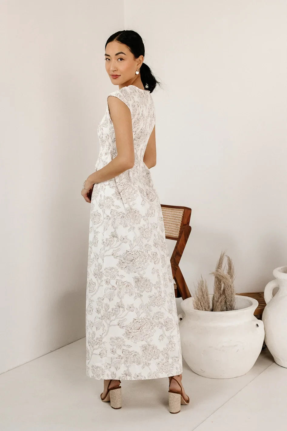Elias Smocked Maxi Dress