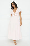 Peach Fizz Maxi Dress Pink