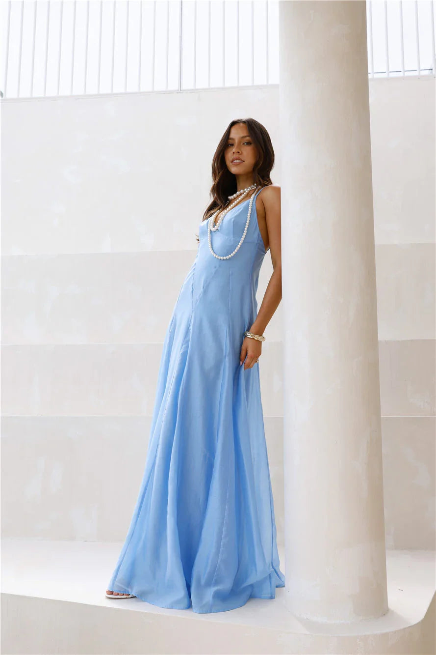 Dancing With Beauty Maxi Dress Jacaranda