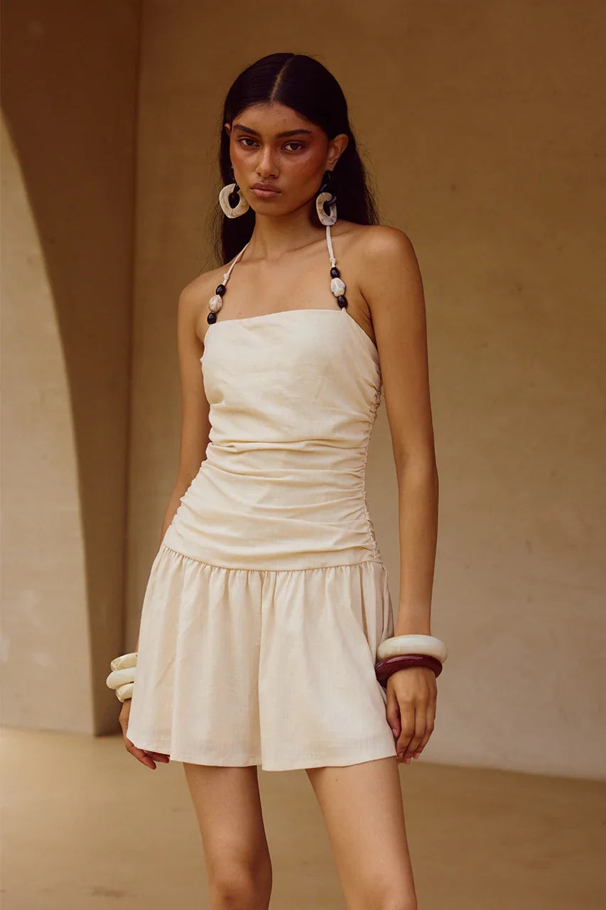 MARIANNA MINI DRESS CREAM