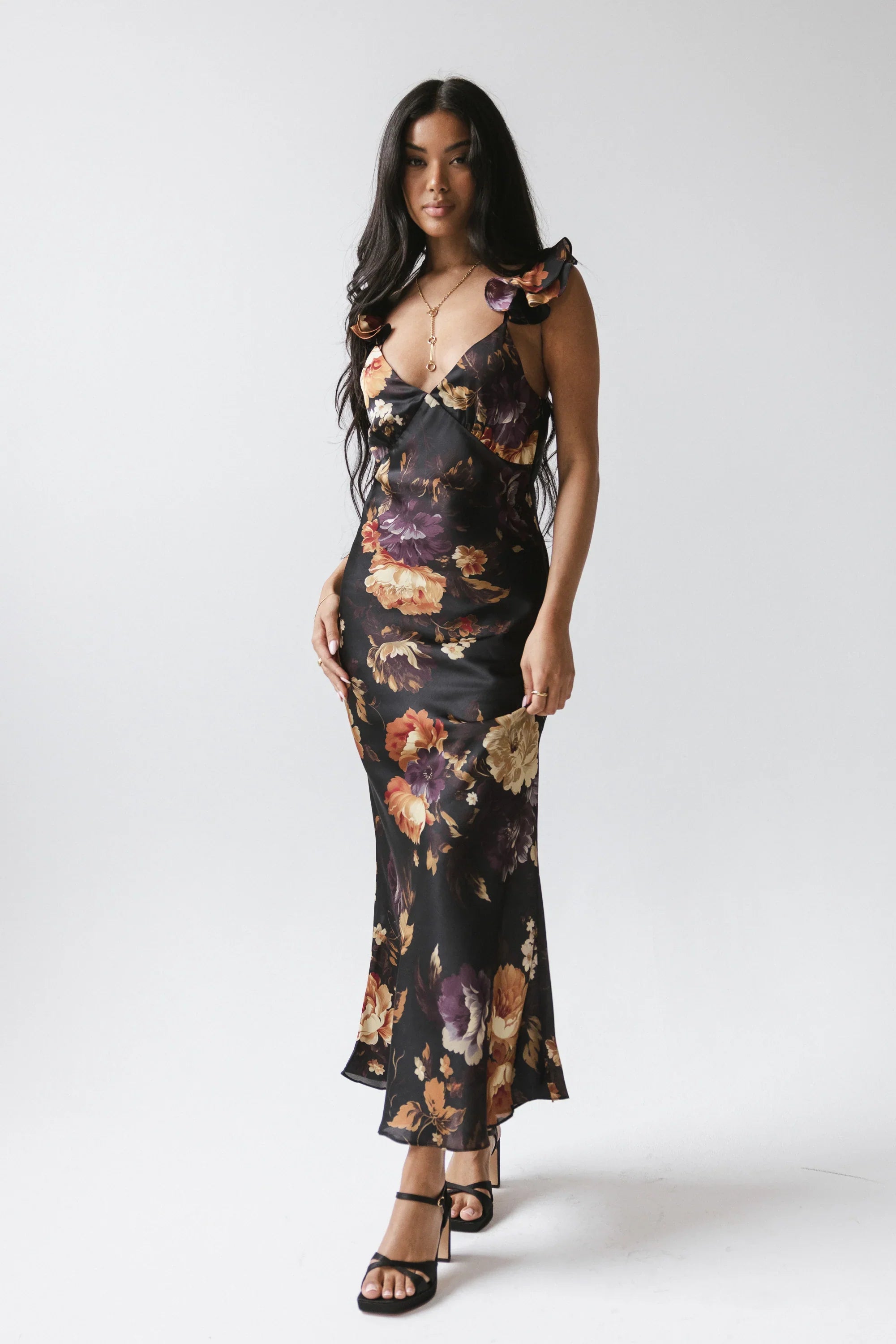 Nixon Floral Maxi Dress