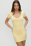 Daphne Knit Mini Dress Morning Light